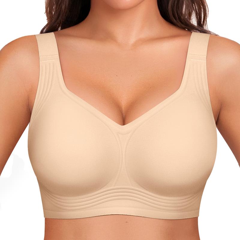 Lina's All-Day Support Wirefree Bra (3-Pack)