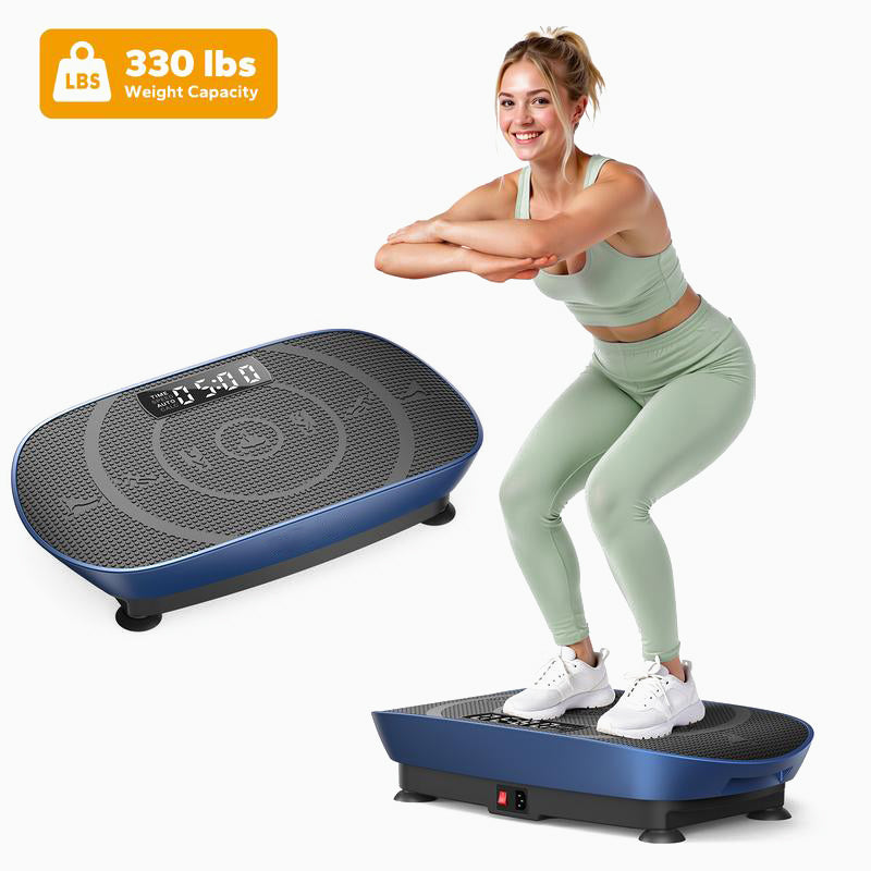 Slim Vibration Plate for Full-Body Workout & Lymphatic Drainage – Home Fitness Machine