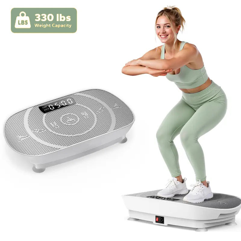 Slim Vibration Plate for Full-Body Workout & Lymphatic Drainage – Home Fitness Machine