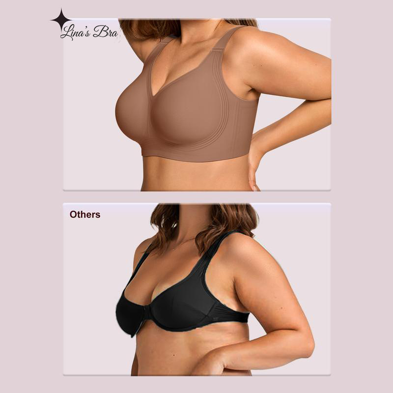 Lina's All-Day Support Wirefree Bra (3-Pack)